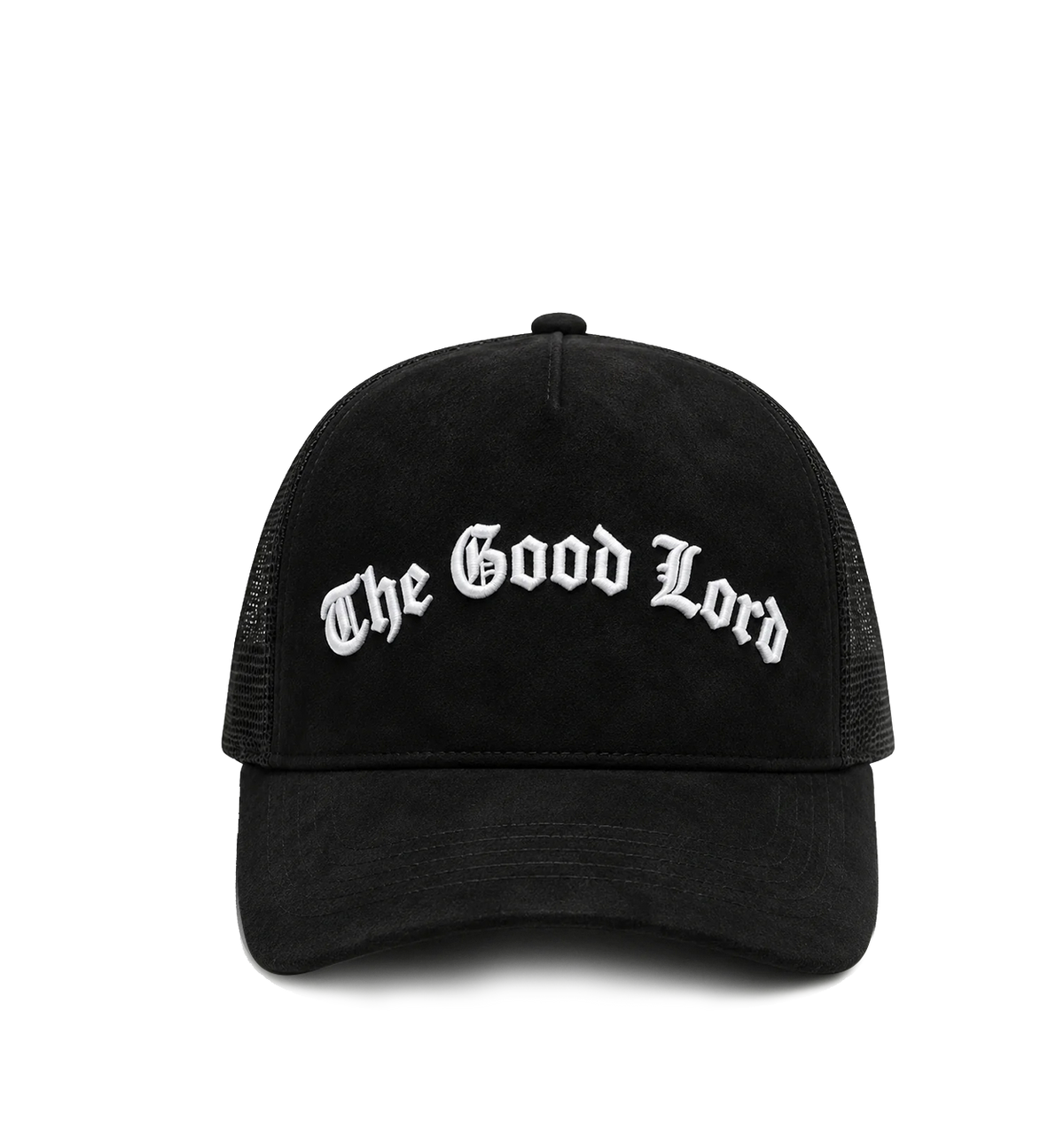 The Good Lord Trucker Hat (Black)