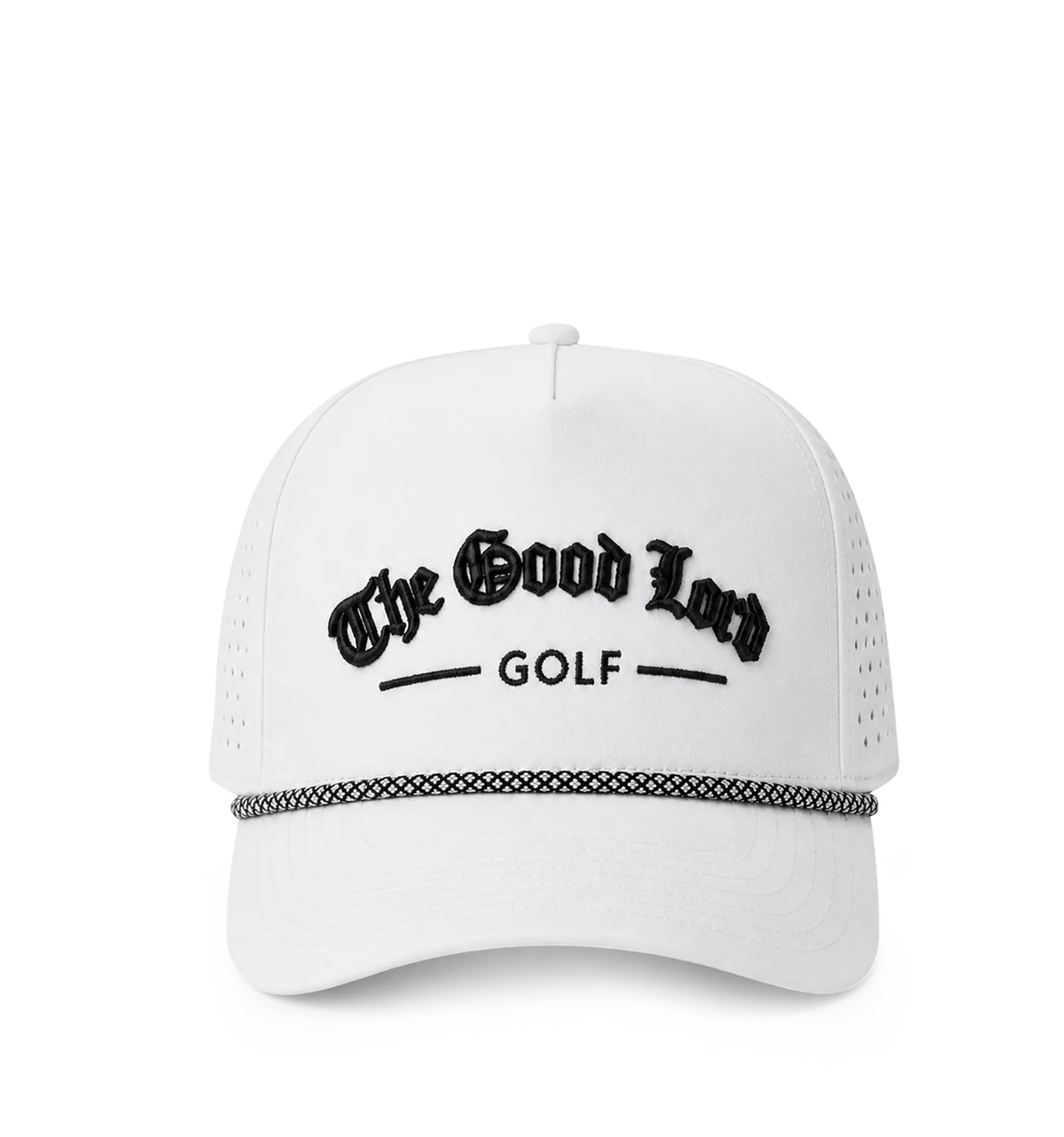 The Good Lord Golf Hat (White)